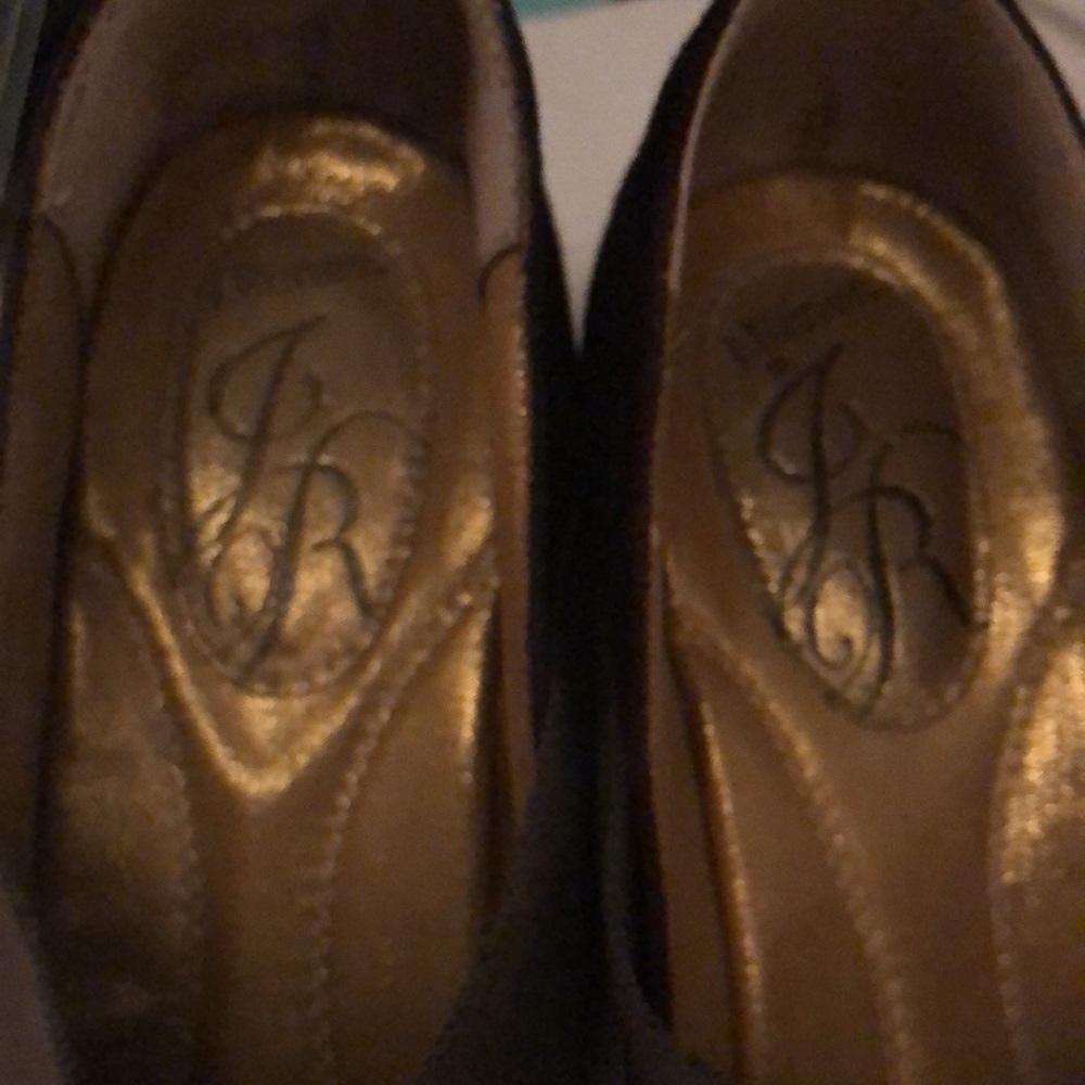 J. RENEE suede wedges - Picture 6 of 7